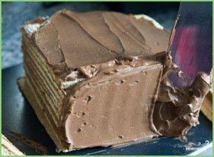 Бисквитный торт с шоколадом - фото шаг 20