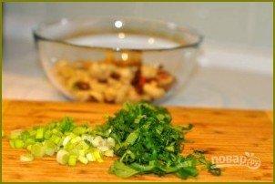 Салат из фасоли и грибов - фото шаг 2