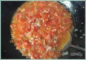 Спагетти с домашним томатным соусом