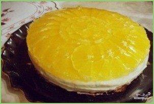 Апельсиновое желе для торта - фото шаг 3