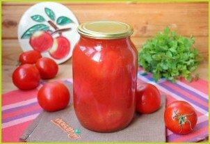Очищенные помидоры в собственном соку на зиму - фото шаг 12
