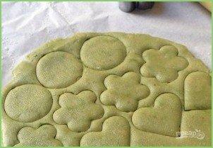 Печеньки с зеленым чаем - фото шаг 3