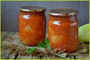 Перец в томатном соке на зиму - фото шаг 9