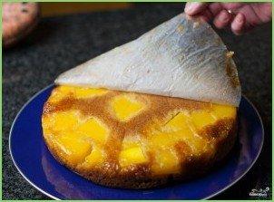 Пирог с манго и ванилью - фото шаг 9