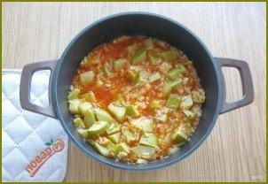 Салат из кабачков с рисом на зиму - фото шаг 10