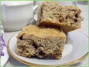 Арахисовый пирог с орехами и шоколадом - фото шаг 7