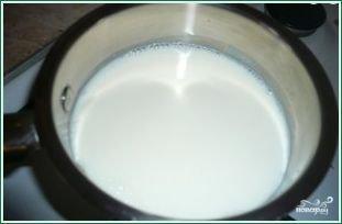 Ячневая каша на молоке