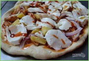 Мини-пицца с курицей и ананасом - фото шаг 10