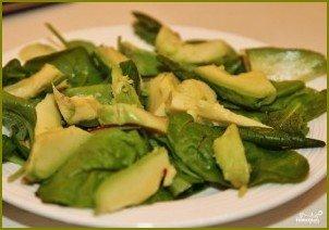 Салат из авокадо с беконом - фото шаг 7