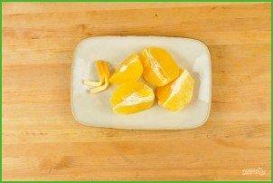 Смузи из апельсина и манго - фото шаг 1