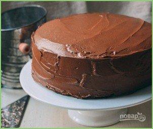 Быстрый рецепт шоколадного торта - фото шаг 10