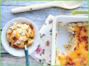 Картофельная запеканка с беконом и сыром - фото шаг 6
