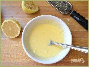Лимонный пудинг в формочках - фото шаг 3