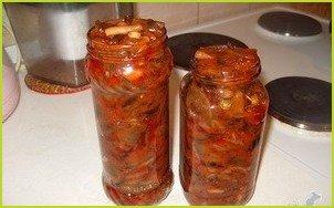 Маринованные опята в томатном соусе - фото шаг 6