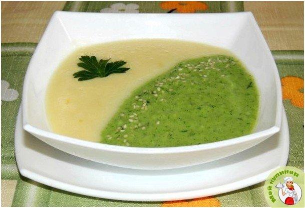 Суп-пюре из брокколи и кабачков - фото шаг 1