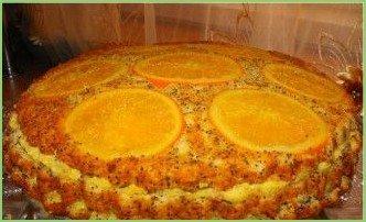Торт апельсиновый с маком - фото шаг 4