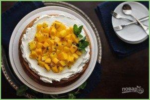 Кекс с манго и мятой - фото шаг 8