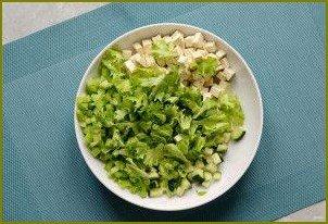 Салат с кукурузой и сельдереем - фото шаг 3