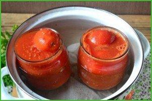 Помидоры в томатном соке на зиму - фото шаг 4