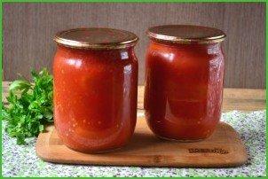 Помидоры в томатном соке на зиму - фото шаг 5