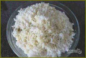 Салат с рисом и тунцом - фото шаг 4