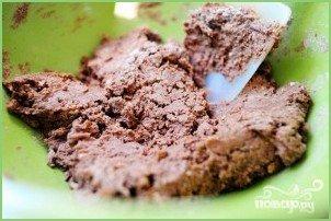 Шоколадные пирожные с орехами - фото шаг 1