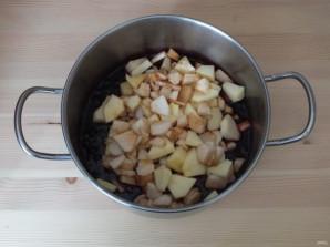 Варенье из черноплодной рябины с яблоками - фото шаг 4