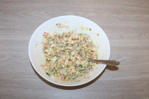 Салат из крабовых палочек с шампиньонами - фото шаг 13