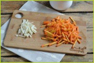 Маринованная цветная капуста с морковью - фото шаг 2