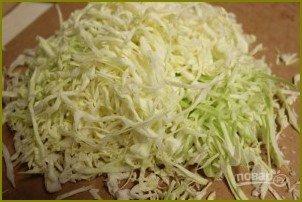 Салат из кукурузы и капусты - фото шаг 1