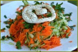 Салат из огурца и моркови - фото шаг 7