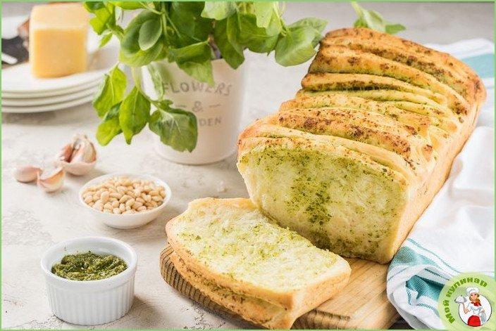Хлеб с чесноком и зеленью - фото шаг 1