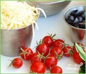Киш с томатами и моцареллой - фото шаг 3