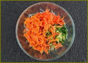 Салат из фунчозы с огурцом - фото шаг 5