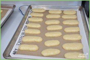 Бисквитное печенье Савоярди - фото шаг 7