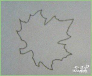 Домашнее печенье в форме кленовых листьев - фото шаг 2