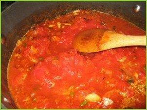Яичница с томатной пастой - фото шаг 2