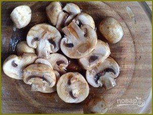 Салат из куриной грудки с грибами - фото шаг 3