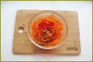 Салат с морковью по-корейски - фото шаг 4