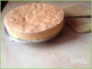 Бисквитный торт с масляным кремом - фото шаг 6