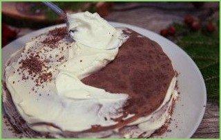 Блинный торт со сливочным кремом - фото шаг 7