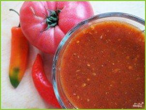 Острый томатный соус - фото шаг 7
