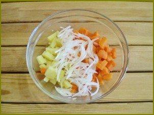 Салат из моркови и картофеля - фото шаг 5