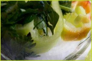 Салат из помидоров с перцем на зиму - фото шаг 3