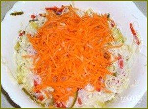 Салат из рисовой лапши - фото шаг 7