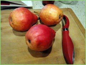 Шарлотка с грушами и яблоками - фото шаг 1