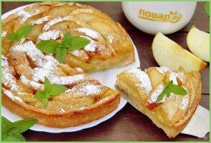 Песочный пирог с яблоками от Юлии Высоцкой - фото шаг 12
