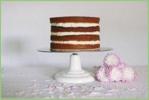 Бисквитный торт с фруктовой начинкой - фото шаг 8