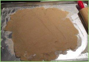 Песочное печенье с кокосом, карамелью и шоколадом - фото шаг 8