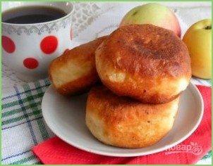 Пончики с яблочной начинкой - фото шаг 8